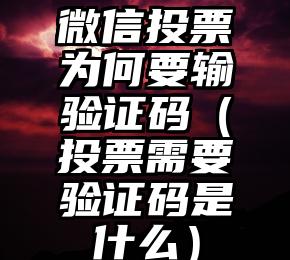 简单的来说下微信投票人工怎么刷票（微信纯人工投票）