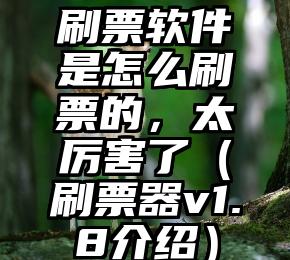 简单的来说下微信投票人工怎么刷票（微信纯人工投票）