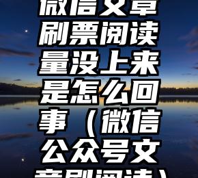 简单的来说下微信投票人工怎么刷票(微信纯人工投票)