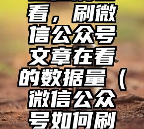 简单的来说下微信投票人工怎么刷票（微信纯人工投票）