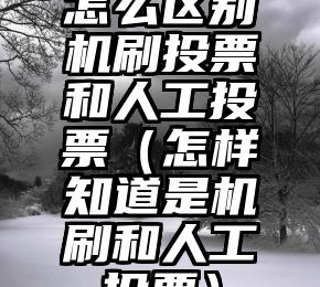 简单的来说下微信投票人工怎么刷票（微信纯人工投票）