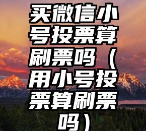 简单的来说下微信投票人工怎么刷票（微信纯人工投票）