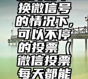 简单的来说下微信投票人工怎么刷票（微信纯人工投票）