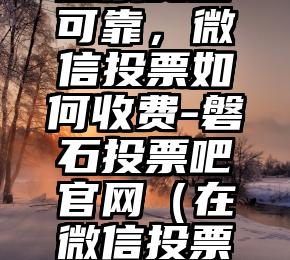 简单的来说下微信投票人工怎么刷票(微信纯人工投票)