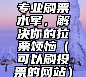 简单的来说下微信投票人工怎么刷票（微信纯人工投票）