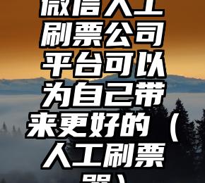 简单的来说下微信投票人工怎么刷票（微信纯人工投票）