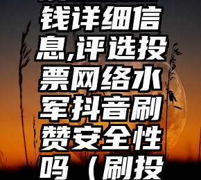 简单的来说下微信投票人工怎么刷票（微信纯人工投票）