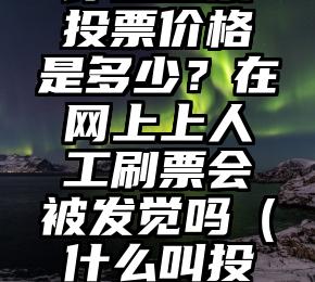 简单的来说下微信投票人工怎么刷票（微信纯人工投票）