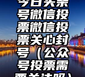 简单的来说下微信投票人工怎么刷票（微信纯人工投票）