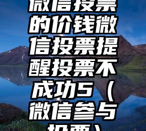 简单的来说下微信投票人工怎么刷票（微信纯人工投票）
