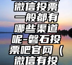 简单的来说下微信投票人工怎么刷票（微信纯人工投票）