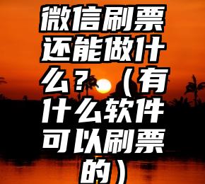 简单的来说下微信投票人工怎么刷票（微信纯人工投票）