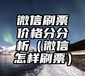 简单的来说下微信投票人工怎么刷票（微信纯人工投票）