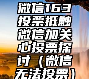 简单的来说下微信投票人工怎么刷票（微信纯人工投票）