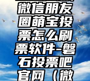 简单的来说下微信投票人工怎么刷票（微信纯人工投票）