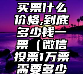 简单的来说下微信投票人工怎么刷票(微信纯人工投票)