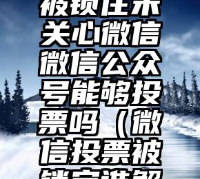 简单的来说下微信投票人工怎么刷票（微信纯人工投票）
