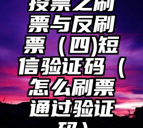 简单的来说下微信投票人工怎么刷票（微信纯人工投票）