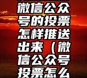 简单的来说下微信投票人工怎么刷票（微信纯人工投票）