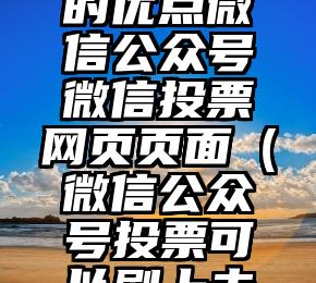 简单的来说下微信投票人工怎么刷票（微信纯人工投票）