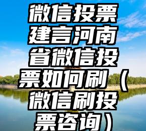 简单的来说下微信投票人工怎么刷票（微信纯人工投票）