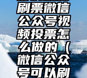 简单的来说下微信投票人工怎么刷票（微信纯人工投票）