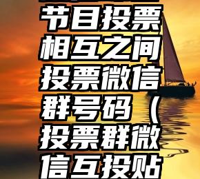 简单的来说下微信投票人工怎么刷票（微信纯人工投票）