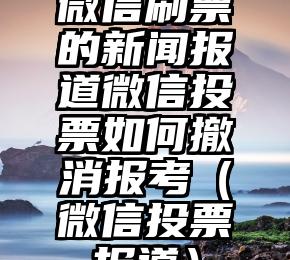 简单的来说下微信投票人工怎么刷票（微信纯人工投票）