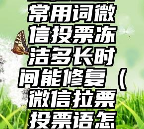 简单的来说下微信投票人工怎么刷票（微信纯人工投票）