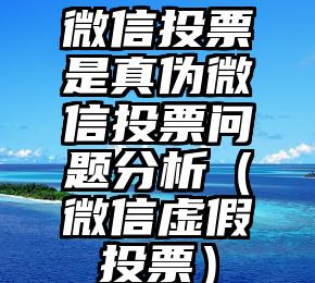 简单的来说下微信投票人工怎么刷票（微信纯人工投票）