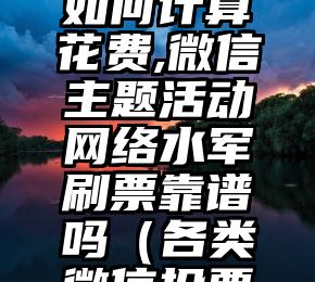 简单的来说下微信投票人工怎么刷票（微信纯人工投票）