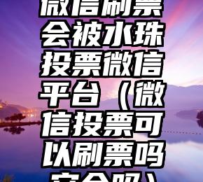 简单的来说下微信投票人工怎么刷票（微信纯人工投票）