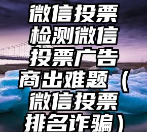简单的来说下微信投票人工怎么刷票（微信纯人工投票）