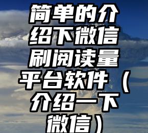 简单的来说下微信投票人工怎么刷票（微信纯人工投票）