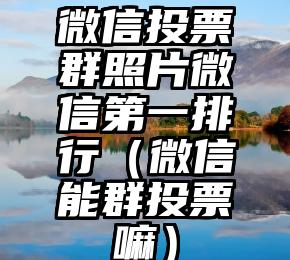 简单的来说下微信投票人工怎么刷票（微信纯人工投票）