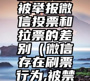 简单的来说下微信投票人工怎么刷票（微信纯人工投票）