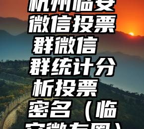 简单的来说下微信投票人工怎么刷票（微信纯人工投票）