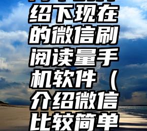 简单的来说下微信投票人工怎么刷票（微信纯人工投票）
