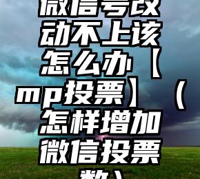 简单的来说下微信投票人工怎么刷票（微信纯人工投票）