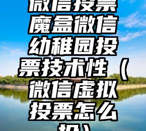 简单的来说下微信投票人工怎么刷票（微信纯人工投票）