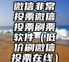 简单的来说下微信投票人工怎么刷票（微信纯人工投票）