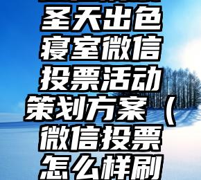 简单的来说下微信投票人工怎么刷票（微信纯人工投票）