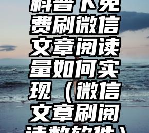 简单的来说下微信投票人工怎么刷票（微信纯人工投票）