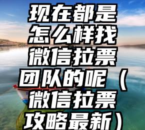 简单的来说下微信投票人工怎么刷票（微信纯人工投票）