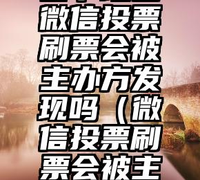 简单的来说下微信投票人工怎么刷票（微信纯人工投票）