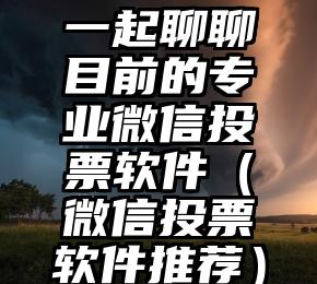 简单的来说下微信投票人工怎么刷票（微信纯人工投票）