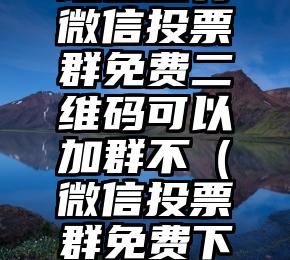 简单的来说下微信投票人工怎么刷票（微信纯人工投票）